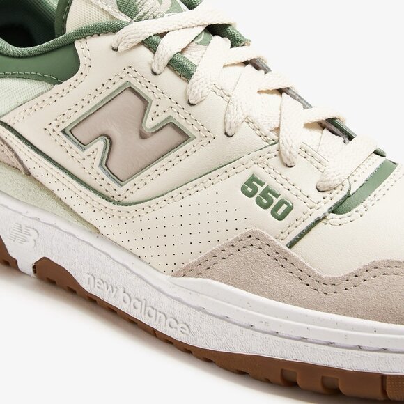 New Balance 550 Sneakers BBW550HK Green Women’s Size 7.5B NBY - Picture 3 of 5